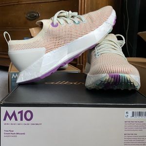 AllBirds Men’s Tree Flyer Cream Hush (Blizzard) Size 10